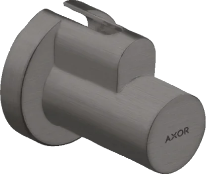 Axor Angle Valves 130 X 110 X 87mm Gunmetal/chrome - Brushed product image - Image 1