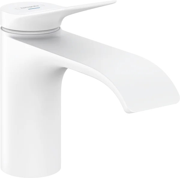 Hansgrohe Vivenis Pillar Tap 80 For Cold Water Without Waste Set Matt White