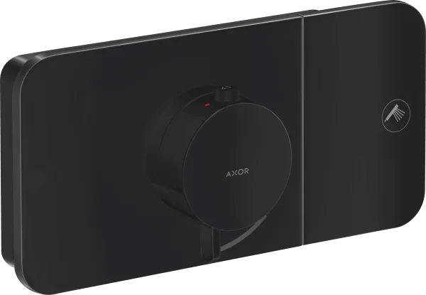 Axor One Thermostatic Shower Mixer Concealed 466 X 239 X 255mm Black - Matt