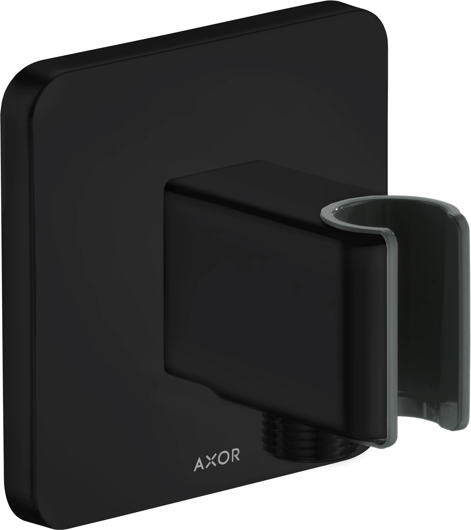 Axor Showersolutions Wall Outlet 132 X 112 X 87mm Black - Matt