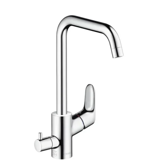 Hansgrohe Focus M41 Manual Kitchen Mixers 560 X 310 X 80mm Chrome detail view - Image 2