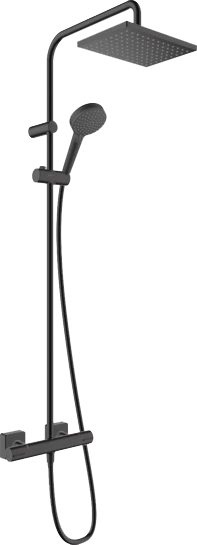 Hansgrohe Vernis Shape Showerpipe 230 1jet With Thermostat Matt Black