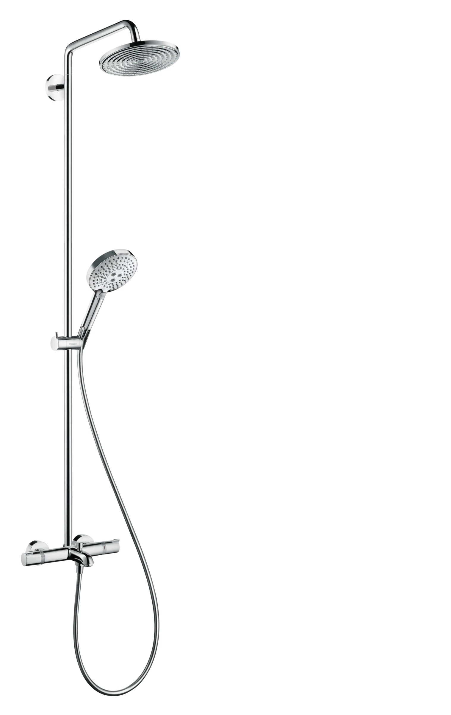 Hansgrohe Raindance S Showerpipe 240 1jet With Thermostatic Bath Mixer Chrome