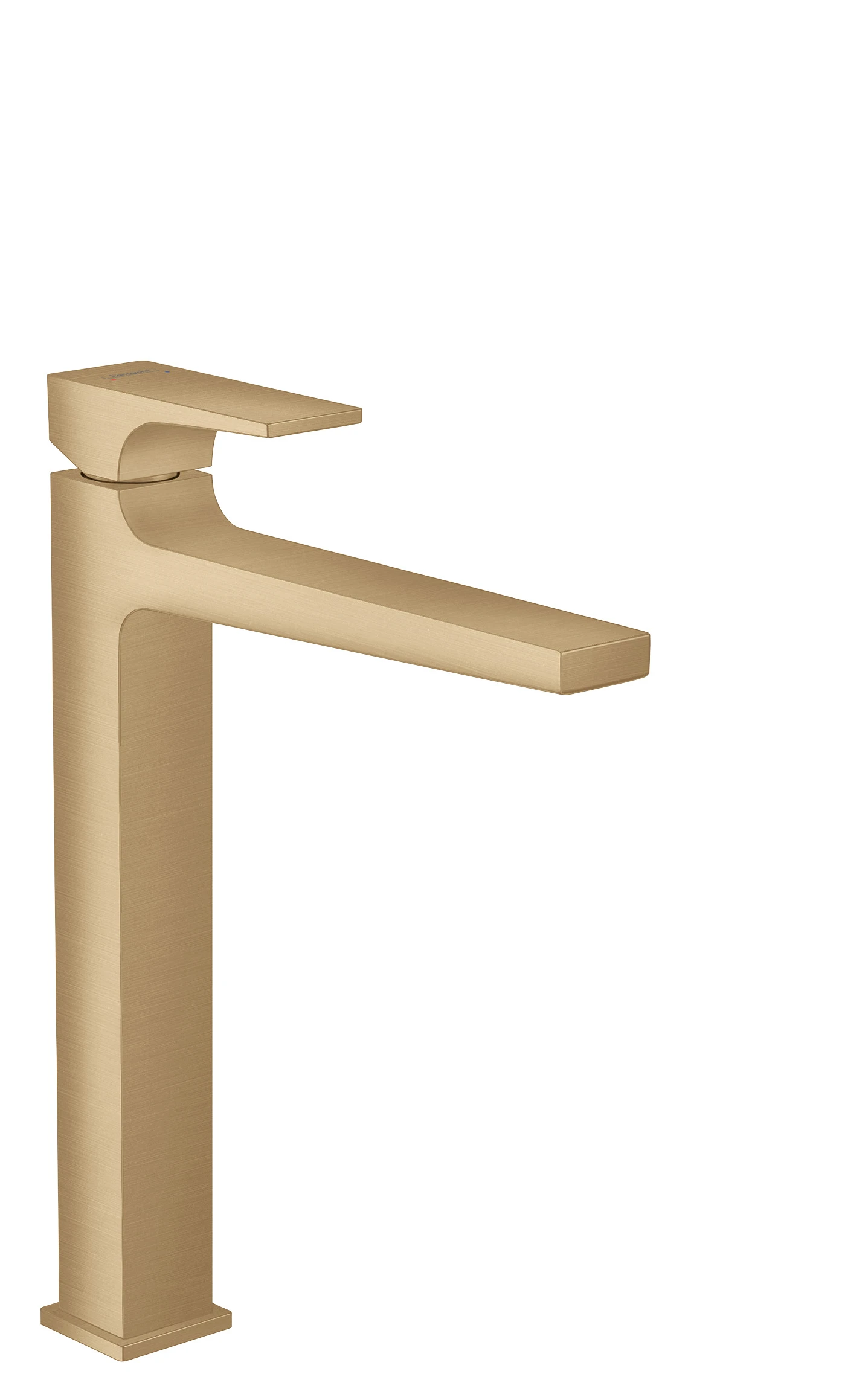 Hansgrohe Metropol Single Lever Basin Mixer 260 With Lever Handle For Wash Bowls With Push-open Waste Brushed Bronze