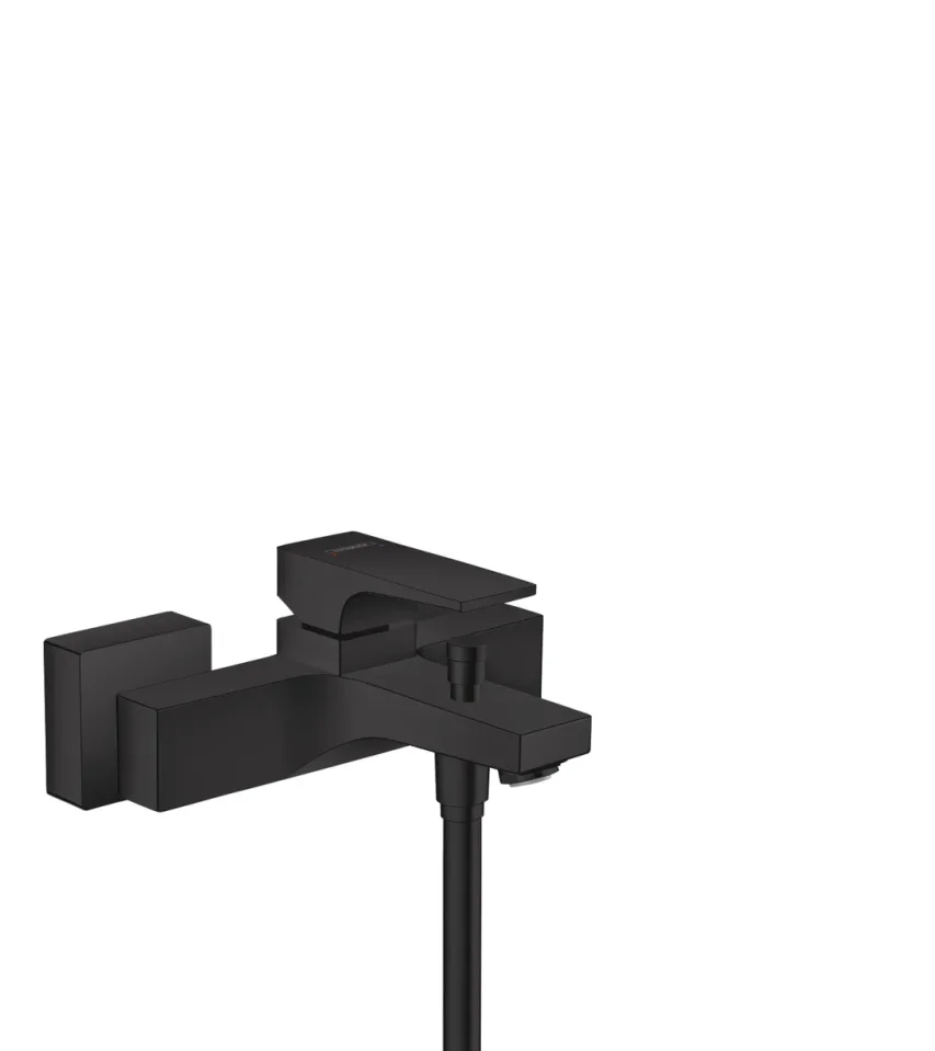 Hansgrohe Metropol Bath Mixers Exposed 246 X 201 X 159mm Black - Matt product image - Image 1