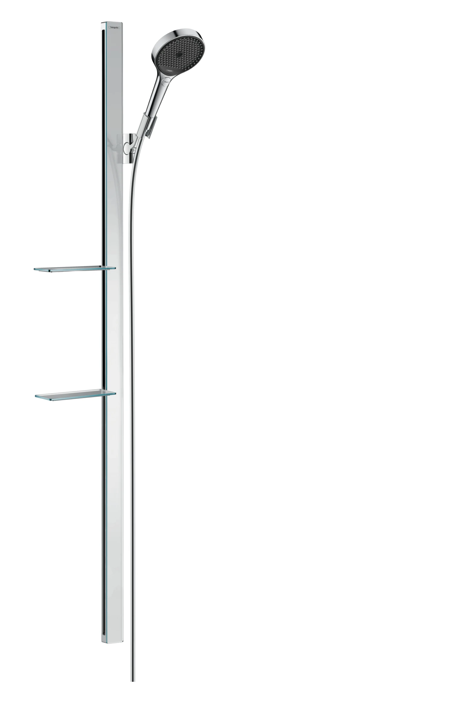 Hansgrohe Rainfinity Shower Set 130 3jet With Shower Bar 150 Cm And Shelves Chrome