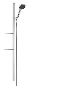 Hansgrohe Rainfinity Shower Set 130 3jet With Shower Bar 150 Cm And Shelves Chrome