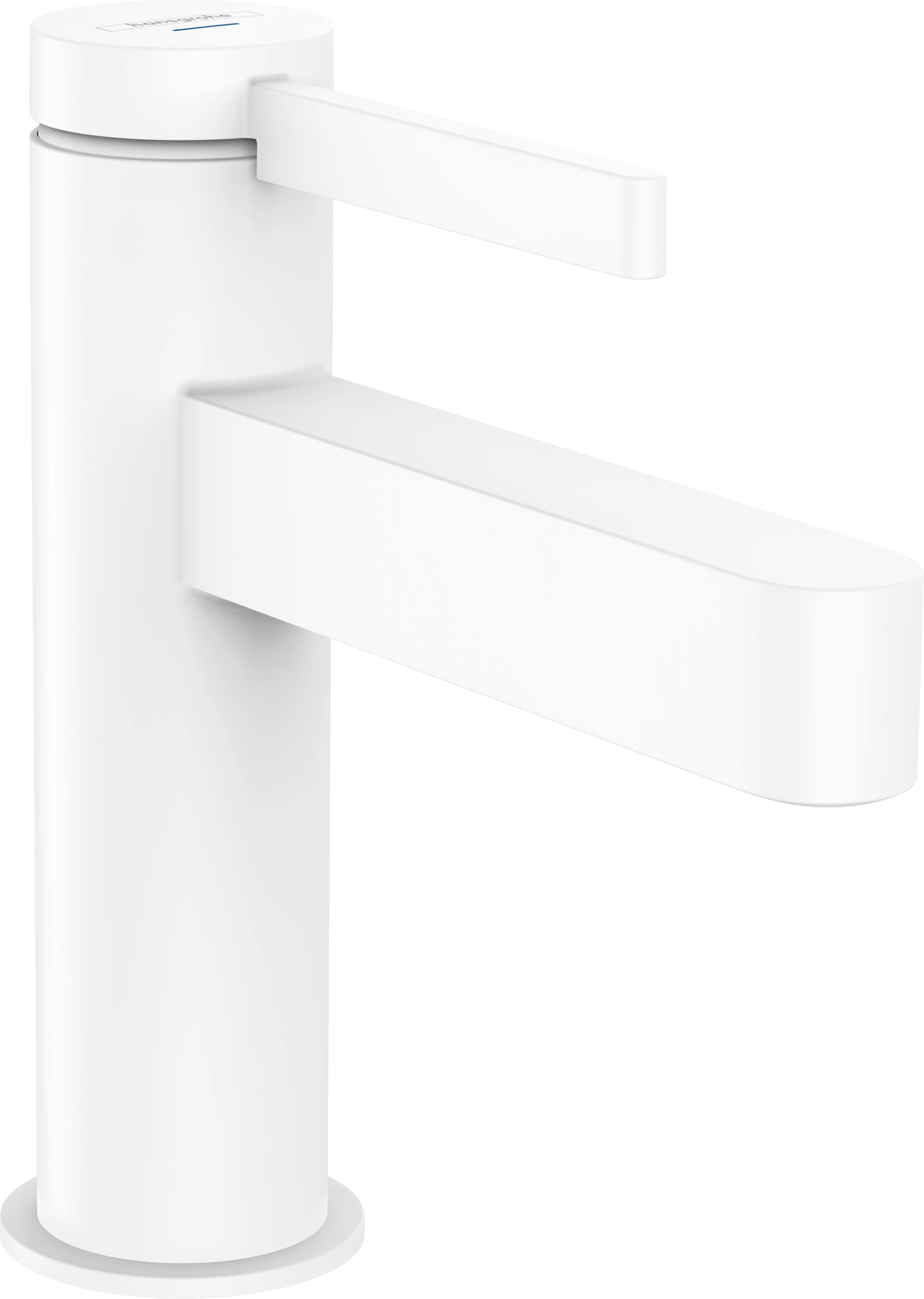 Hansgrohe Finoris Pillar Tap 100 For Cold Water Without Waste Set Matt White