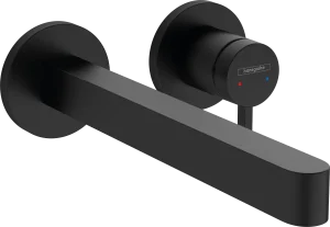 Hansgrohe Finoris Single Lever Basin Mixer For Concealed Installation Wall-mounted With Spout 228 Mm Matt Black