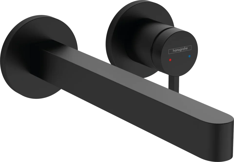 Hansgrohe Finoris Manual Mixers 260 X 240 X 90mm Black - Matt product image - Image 1
