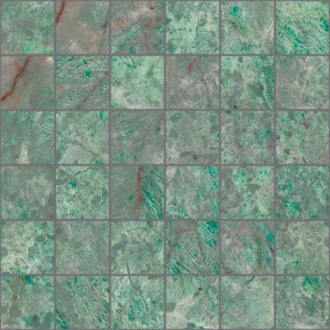European Tiles Charmo Amazonite Mosaic 30 X 30cm Polished Wall Tile product image - Image 1