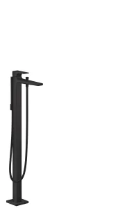 Hansgrohe Metropol Single Lever Bath Mixer Floor Standing With Lever Handle Matt Black