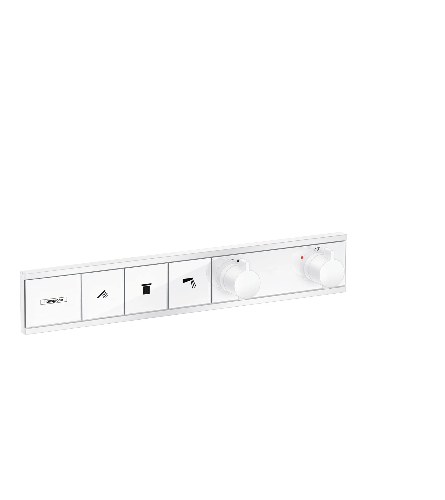 Hansgrohe Rainselect Thermostat For Concealed Installation For 3 Functions Matt White