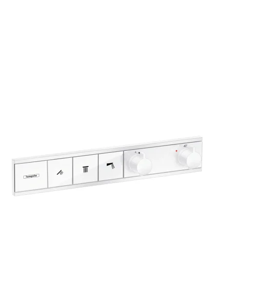Hansgrohe Rainselect Thermostat For Concealed Installation For 3 Functions Matt White