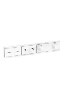 Hansgrohe Rainselect Thermostat For Concealed Installation For 3 Functions Matt White