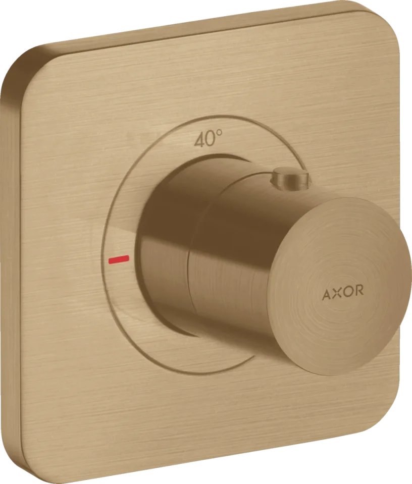 Axor Citterio E Thermostatic Shower Mixer Concealed 300 X 206 X 136mm Bronze - Brushed product image - Image 1