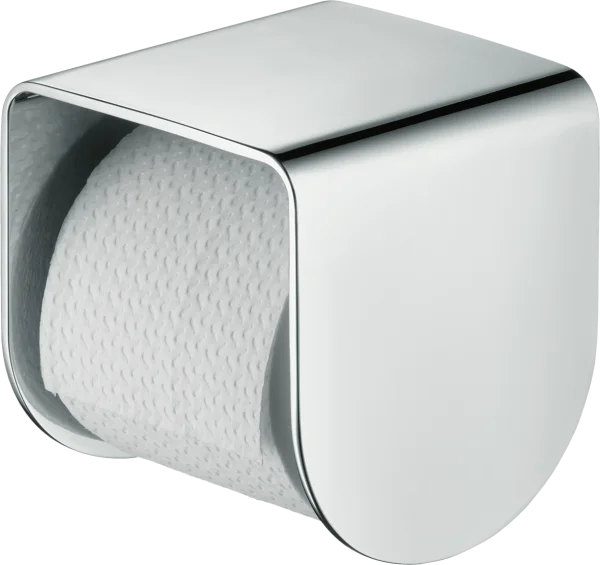 Axor Universal Softsquare Toilet Roll Holder Polished Red Gold
