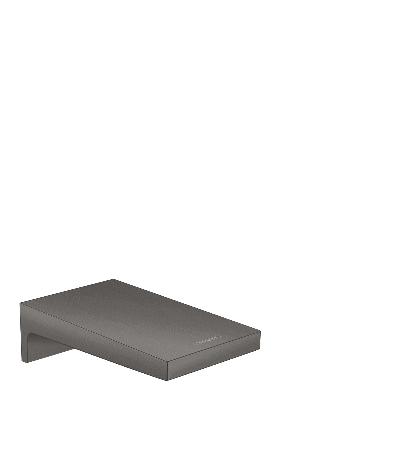 Hansgrohe Metropol Bath Spout 185 Mm Brushed Black Chrome