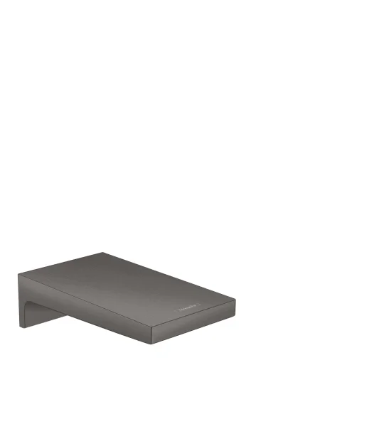 Hansgrohe Metropol Bath Spout 185 Mm Brushed Black Chrome