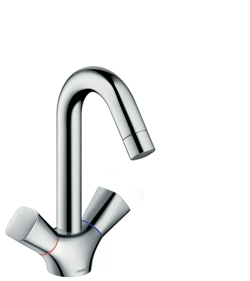 Hansgrohe Logis Manual Mixers 556 X 239 X 123mm Chrome product image - Image 1