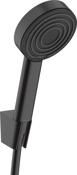 Hansgrohe Pulsify S Shower Holder Set 105 1jet With Shower Hose 125 Cm Matt Black