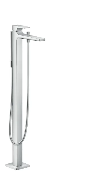 Hansgrohe Metropol Single Lever Bath Mixer Floor Standing With Lever Handle Chrome