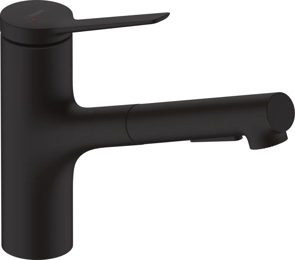 Hansgrohe Zesis M33 Manual Kitchen Mixers 410 X 320 X 80mm Black - Matt product image - Image 1