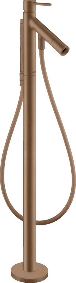 Axor Starck Bath Mixers Concealed 1205 X 380 X 225mm Rose Gold/gold - Brushed product image - Image 1