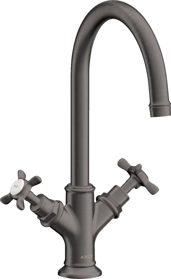 Axor Montreux Manual Mixers 470 X 230 X 250mm Gunmetal/chrome - Brushed product image - Image 1