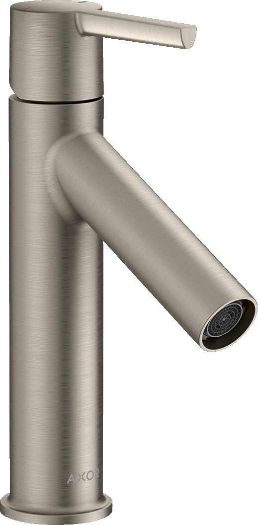 Axor Starck Single Lever Basin Mixer 100 Without Waste Stainless Steel