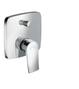 Hansgrohe Metris Single Lever Manual Bath Mixer For Concealed Installation Chrome
