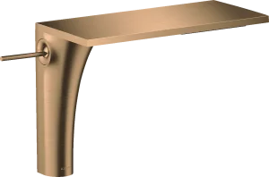 Axor Massaud Single Lever Basin Mixer 220 For Wash Bowls Without Waste Brushed Bronze