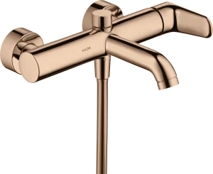 Axor Citterio M Single Lever Manual Bath Mixer For Exposed Installation Polished Red Gold