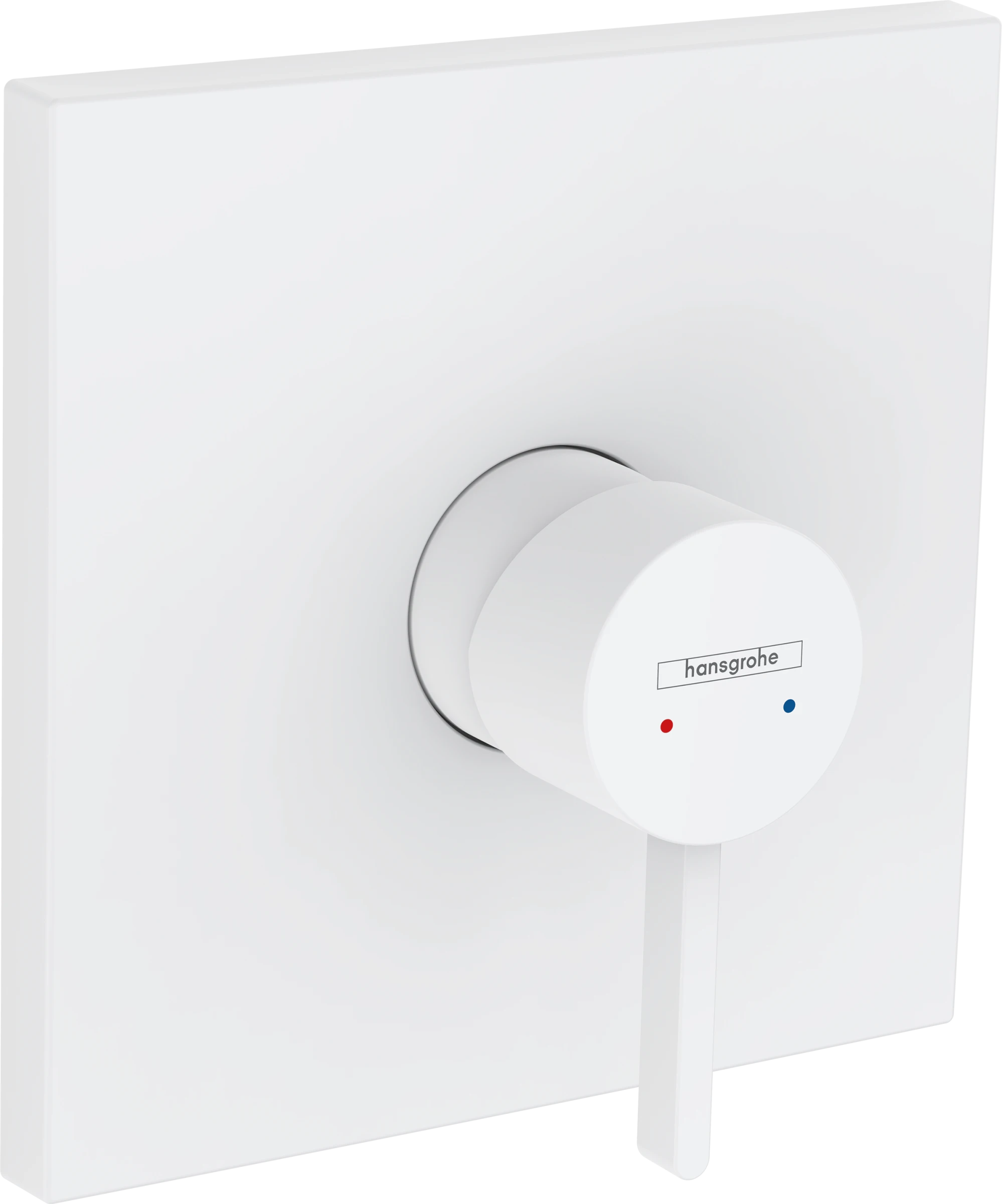Hansgrohe Finoris Single Lever Shower Mixer For Concealed Installation Matt White