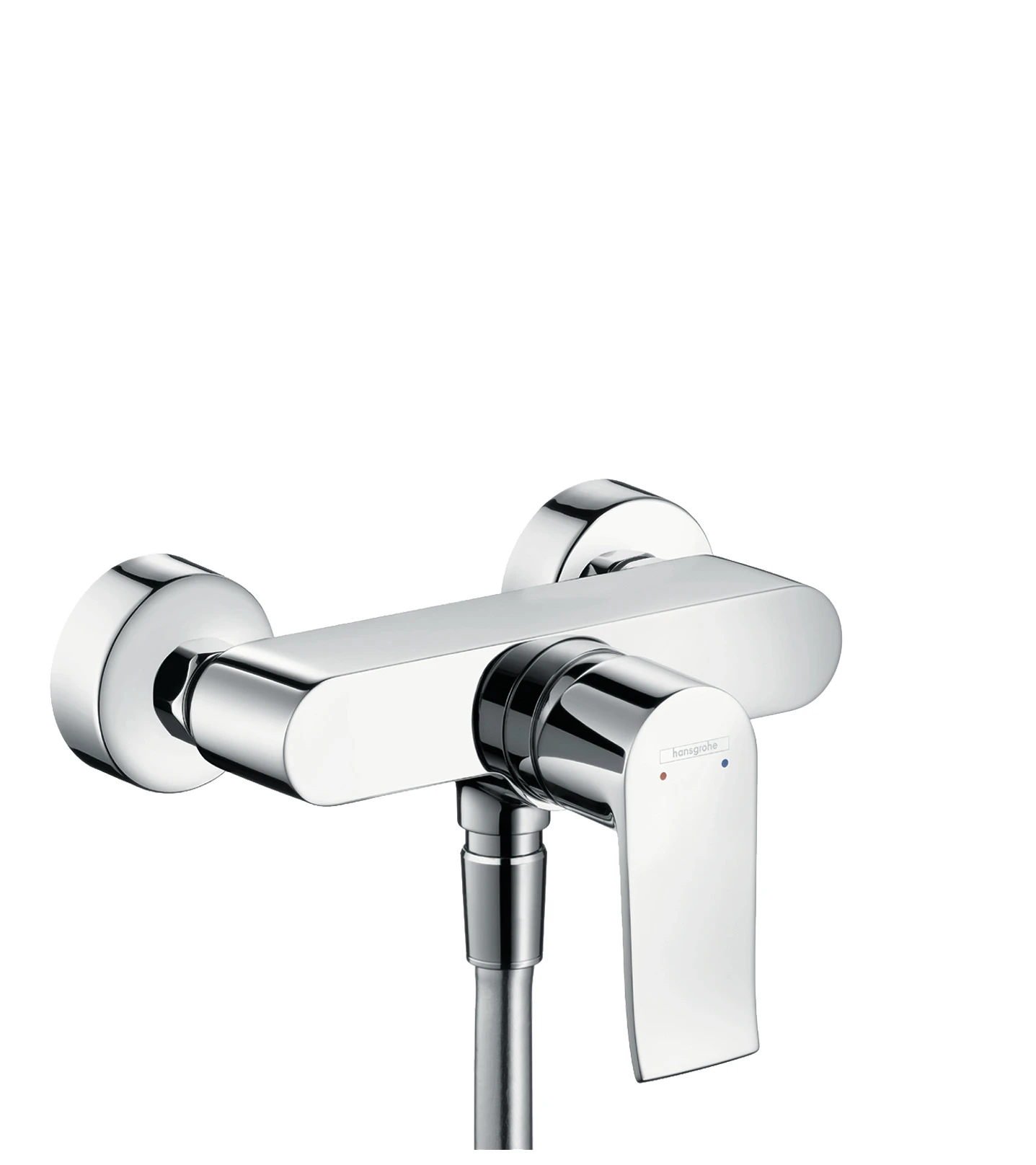 Hansgrohe Metris Single Lever Manual Shower Mixer For Exposed Installation Chrome