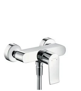 Hansgrohe Metris Single Lever Manual Shower Mixer For Exposed Installation Chrome