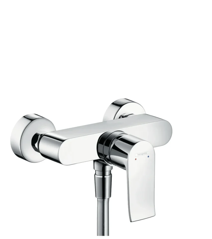 Hansgrohe Metris Shower Mixers Exposed 247 X 203 X 161mm Chrome product image - Image 1