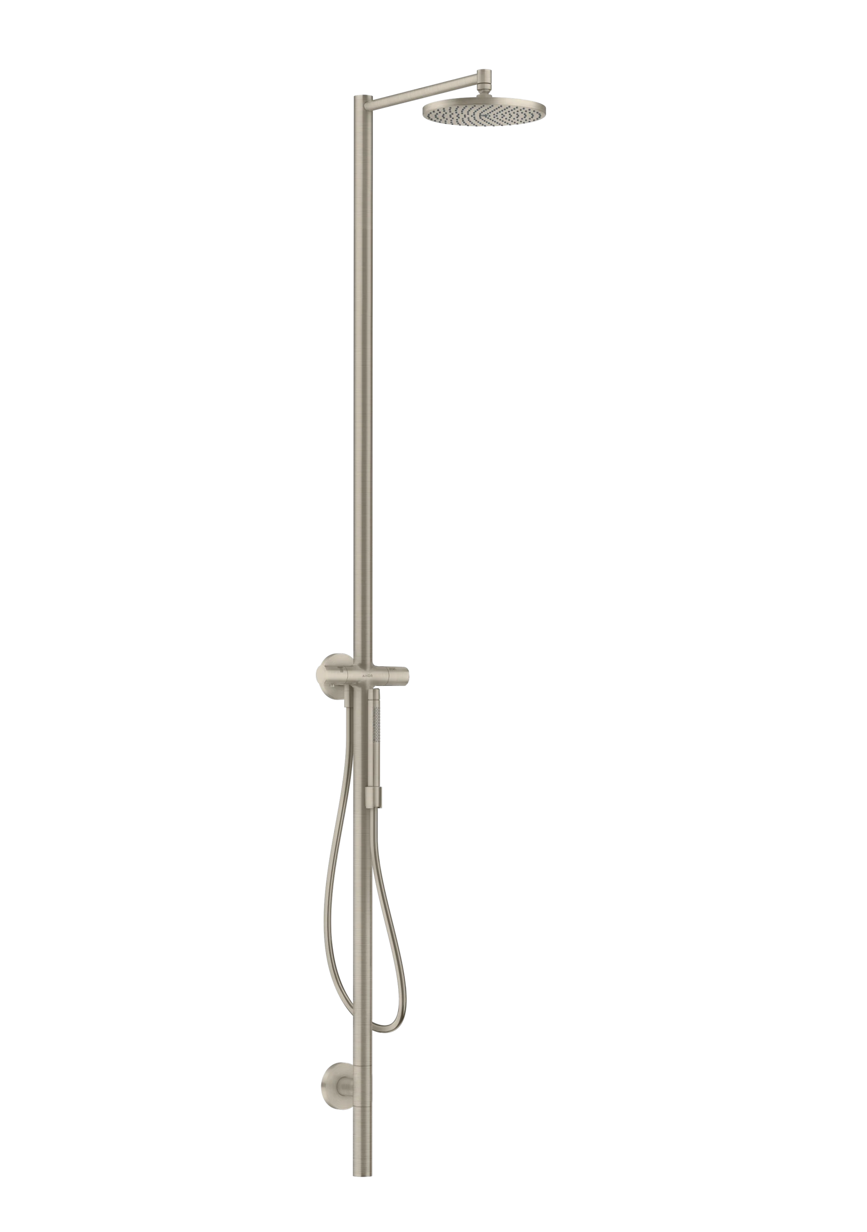 Axor Starck Shower Columns 1190 X 375 X 230mm Nickel - Brushed