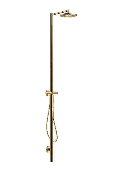 Axor Starck Shower Columns 1190 X 375 X 230mm Gold - Polished