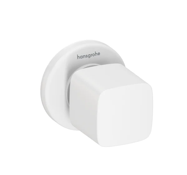 Hansgrohe Metris Shut-off Valves 130 X 110 X 87mm White - Matt