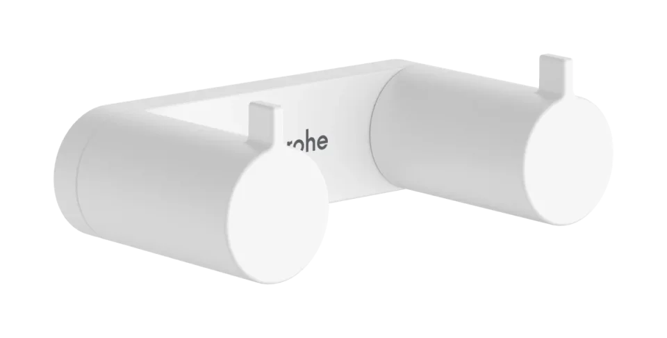 Hansgrohe Addstoris S Hooks 90 X 60 X 100mm White - Matt product image - Image 1