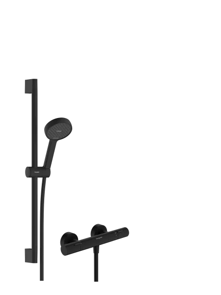 Hansgrohe Activera Select S Shower Combination 775 X 190 X 80mm Black - Matt