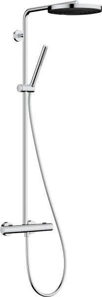 Hansgrohe Pulsify S Puro Showerpipes With Thermostatic Mixer 1099 X 356 X 112mm Chrome