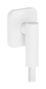 Hansgrohe Fixfit Fine Q Wall Outlet 97 X 83 X 65mm White - Matt