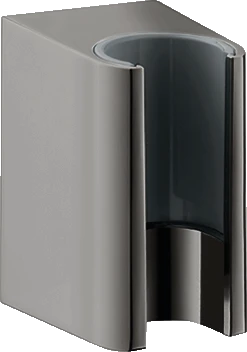 Axor One Shower Holder Polished Black Chrome