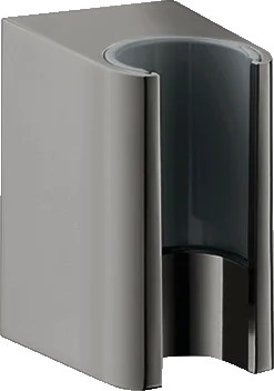 Axor One Shower Holder Polished Black Chrome