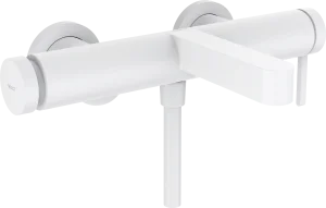 Hansgrohe Finoris Single Lever Bath Mixer For Exposed Installation Matt White