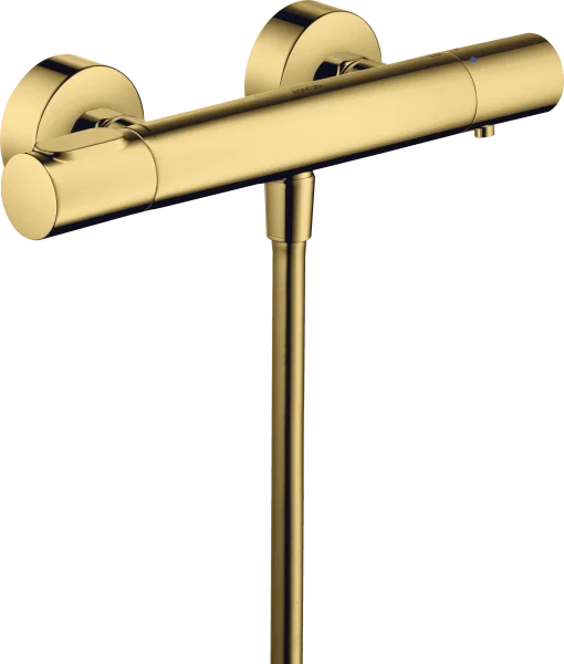 Axor Citterio M Thermostatic Shower Mixer For Exposed Installation Gold Polished