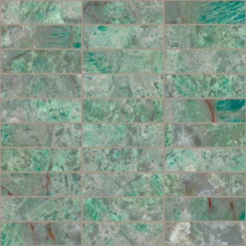 European Tiles Charmo Amazonite Brick Pattern 30 X 30cm Polished Wall Tile (sold Per Piece) detail view - Image 3