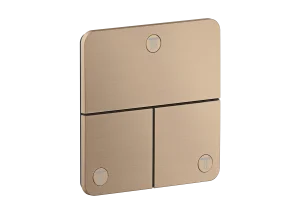 Axor Showerselect Id Valves Concealed 269 X 242 X 179mm Rose Gold/gold - Brushed